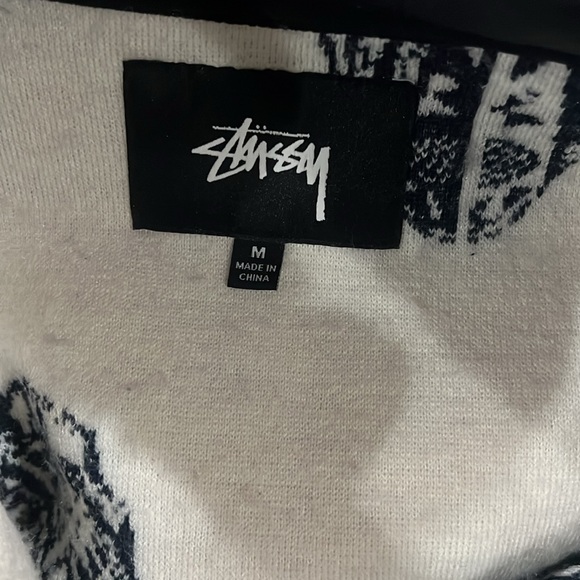 Stussy Mask Sherpa Fleece Jacket - Picture 3 of 3
